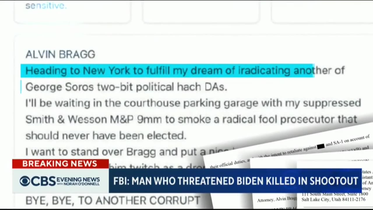 80-Year-Old Gets Killed In FBI Raid After Threatening Joe Biden