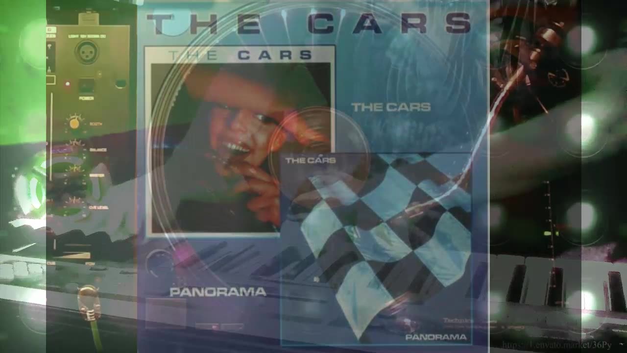 THE CARS-PANORAMA vinyl With Floodlights!!