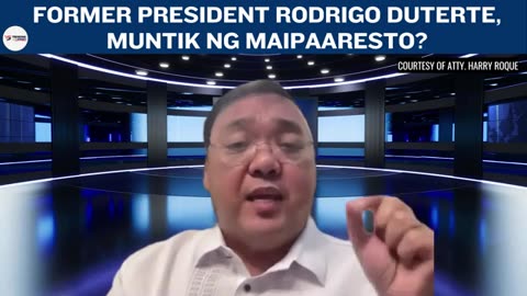 FORMER PRESIDENT RODRIGO DUTERTE, MUNTIK NG MAIPAARESTO? | PILIPINAS, MALAPIT NG MAGKAGULO?