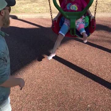 Happily swinging day 4 post rotationplasty