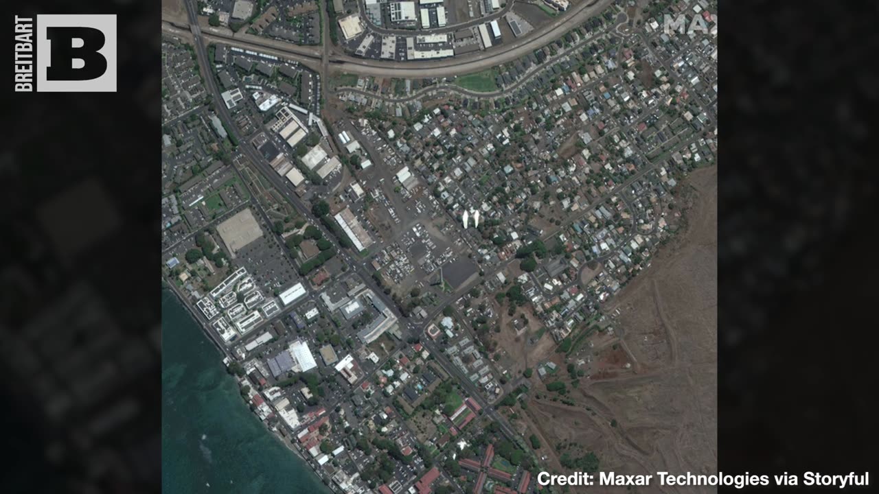 Aerial Footage, Before & After Pictures Show Devastating Hawaii Wildfire