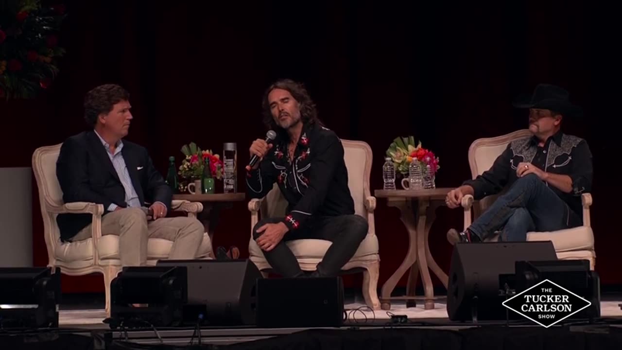 TCN TUCKER CARLSON Russell Brand & John Rich The Mass Christian Awakening