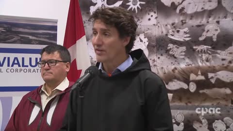 PM Trudeau speaks with reporters in Inuvik, N.W.T. – September 30, 2024