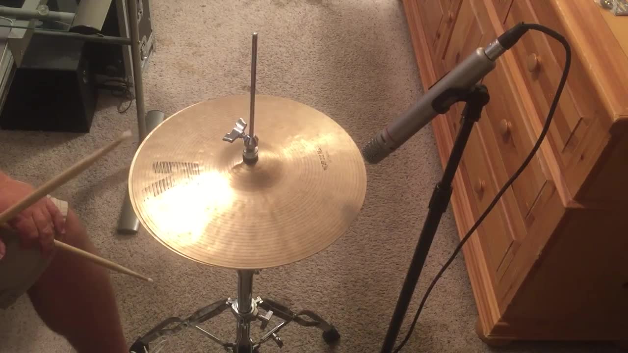 14" K Zildjian Hi Hat cymbals