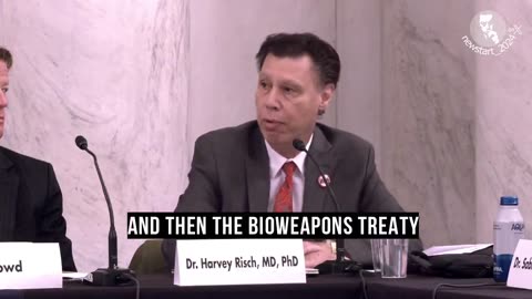 Dr. Harvey Risch & Sen. Ron Johnson discuss government funded bioweapon research