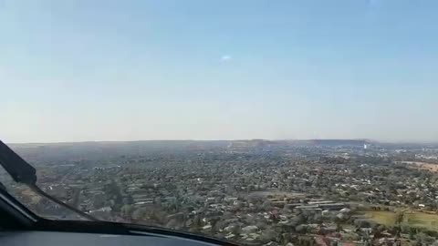 Free State Stadium Flyover - Cockpit View