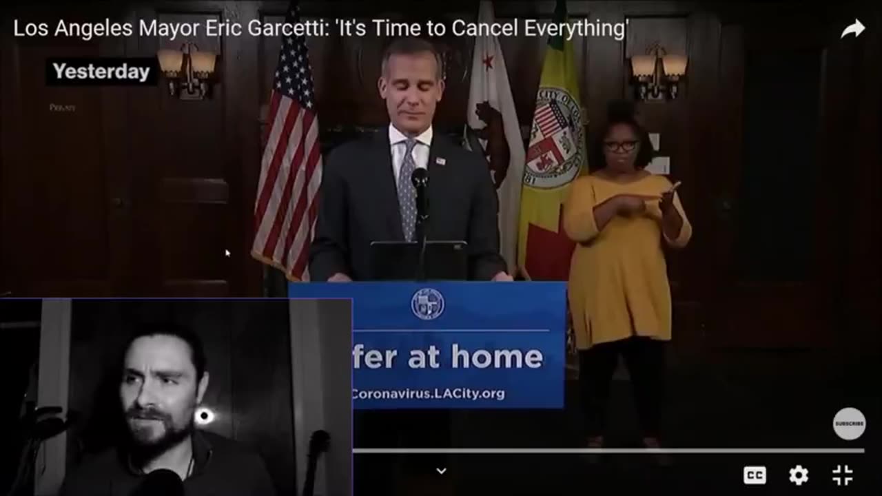 " ITS TIME TO CANCEL EVERYTHING " EXPOSING ERIC GARCETTI'S ABSURDITY & TREASONOUS BEHAVIOR