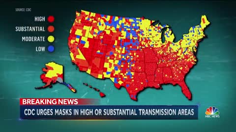 Dr. Fauci Speaks On CDC’s New Indoor Mask Guidance