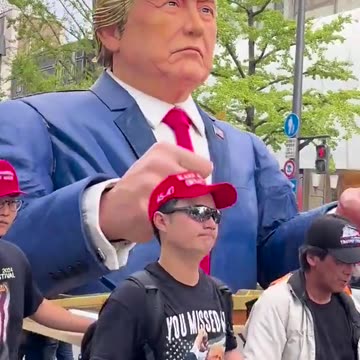 EPIC: Japan Shows Its Support For Trump