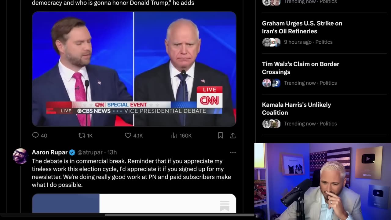 ‘DID TRUMP LOSE?’ JD Vance PUMMELED Again & Again By Tim Walz _ The Kyle Kulinski Show