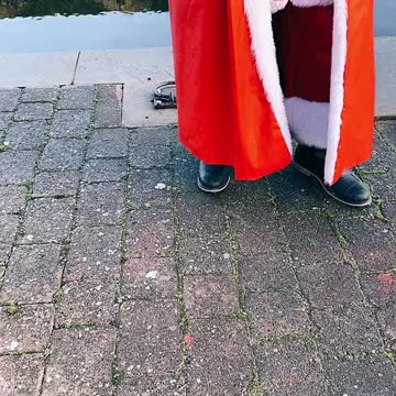 Where to watch dancing santa