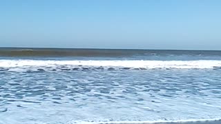 Results of climate change, more enjoying the beach