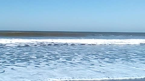 Results of climate change, more enjoying the beach