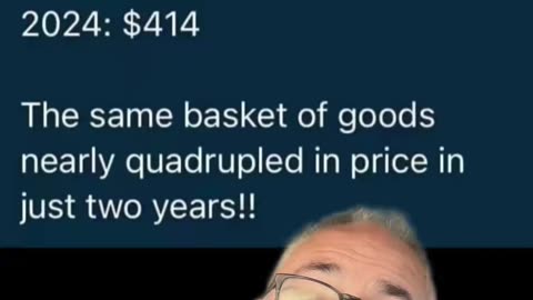 Food prices Triple in 2 Years