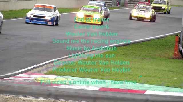 Paganiproductions @trailervideo new videoseries 22 8 2021 Historic Grand Prix Zolder