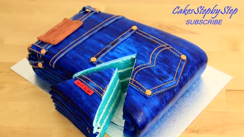 3D JEANS CAKE | Realistic Cakes That Looks Like Everyday Objects