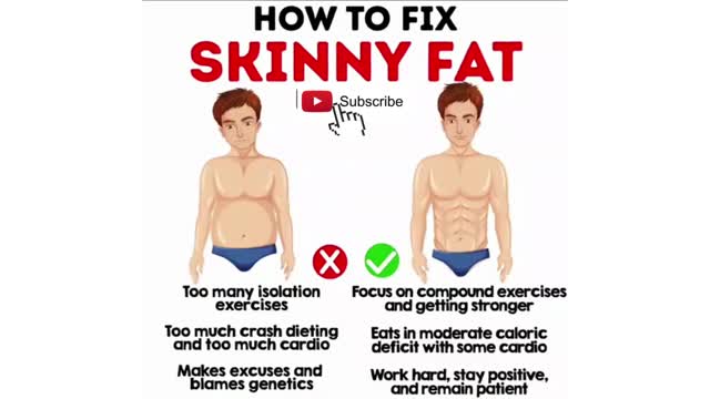 HOW TO FIX SKINNY FAT