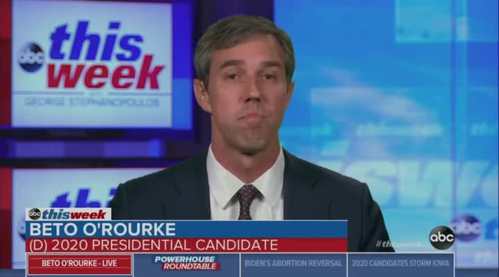 Beto says he would prosecute Trump if he were president