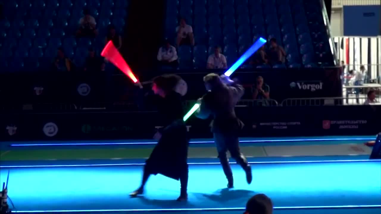 Star Wars duel on Fencing World Championships. BEST SOUND