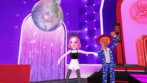 Christian Loboutin's Zepeto Disco World