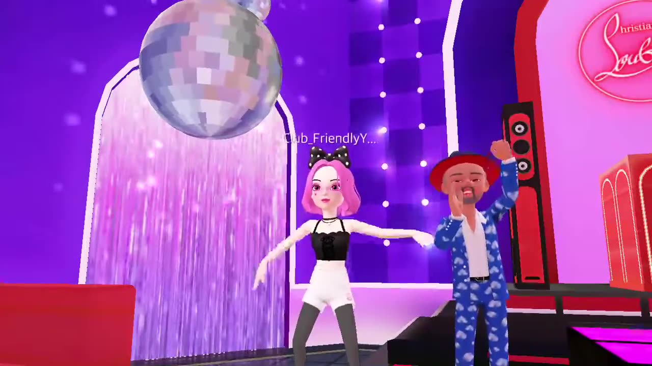 Christian Loboutin's Zepeto Disco World