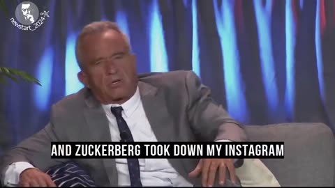 Robert F. Kennedy Jr.: "Mark Zuckerberg, came out and admitted that he had been pressured by