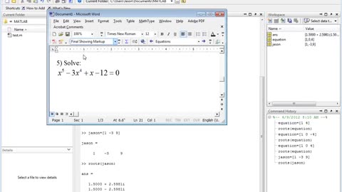 MATLAB Toutorial