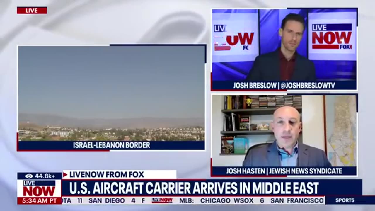 IDF: Israel targets 10 different areas of Lebanon | LiveNOW from FOX