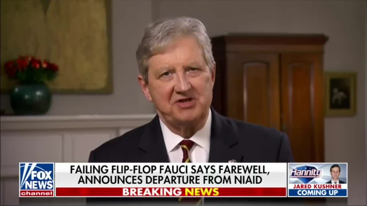 Sen Kennedy Obliterates Fauci, Says Investigation Will Continue No Matter Where He Goes