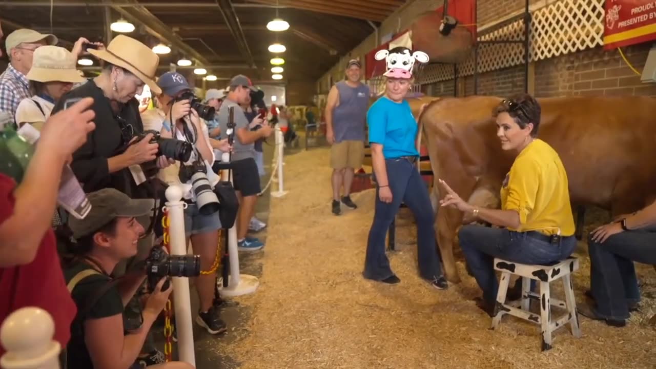 Kari Lake Challenges Reporters To "Milk" A Bull