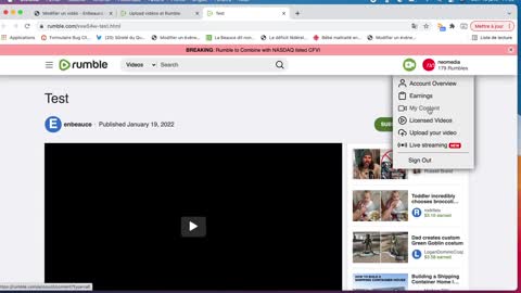 Tutoriel intégration vidéo