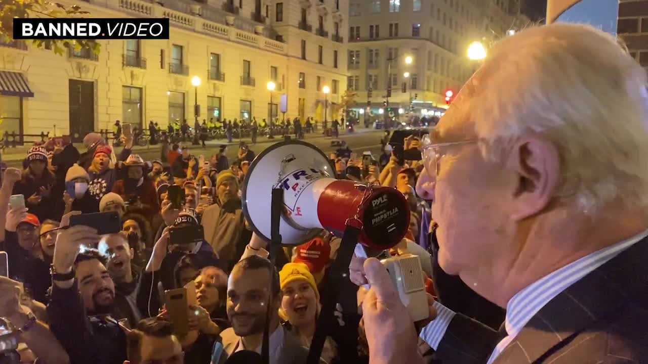 Roger Stone Storms D.C.