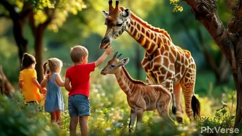 Adorable Kids Playing with Cute Animals - Heartwarming Moments!