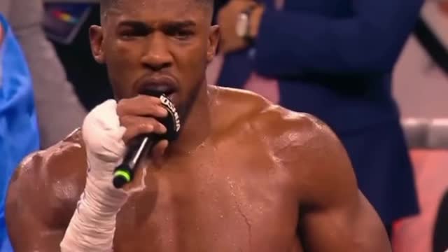 Anthony Joshua Did What??