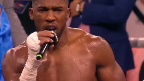 Anthony Joshua Did What??