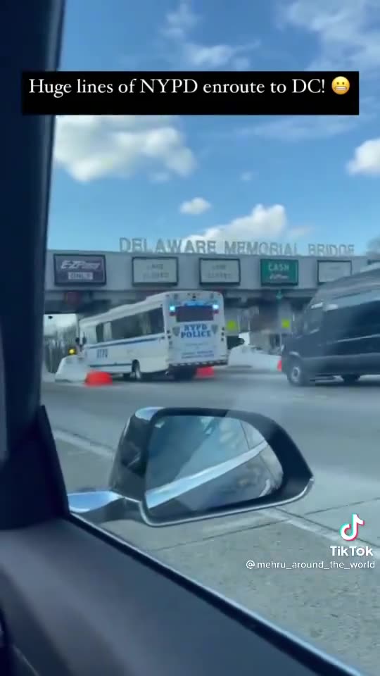 EN ROUTE TO DC WHEN I CAN'T SAY BUT IT'S A GOOD LOOK