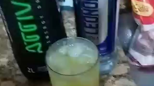 Vodka com energético