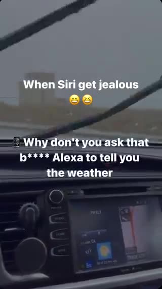 When Siri Gets Jealous