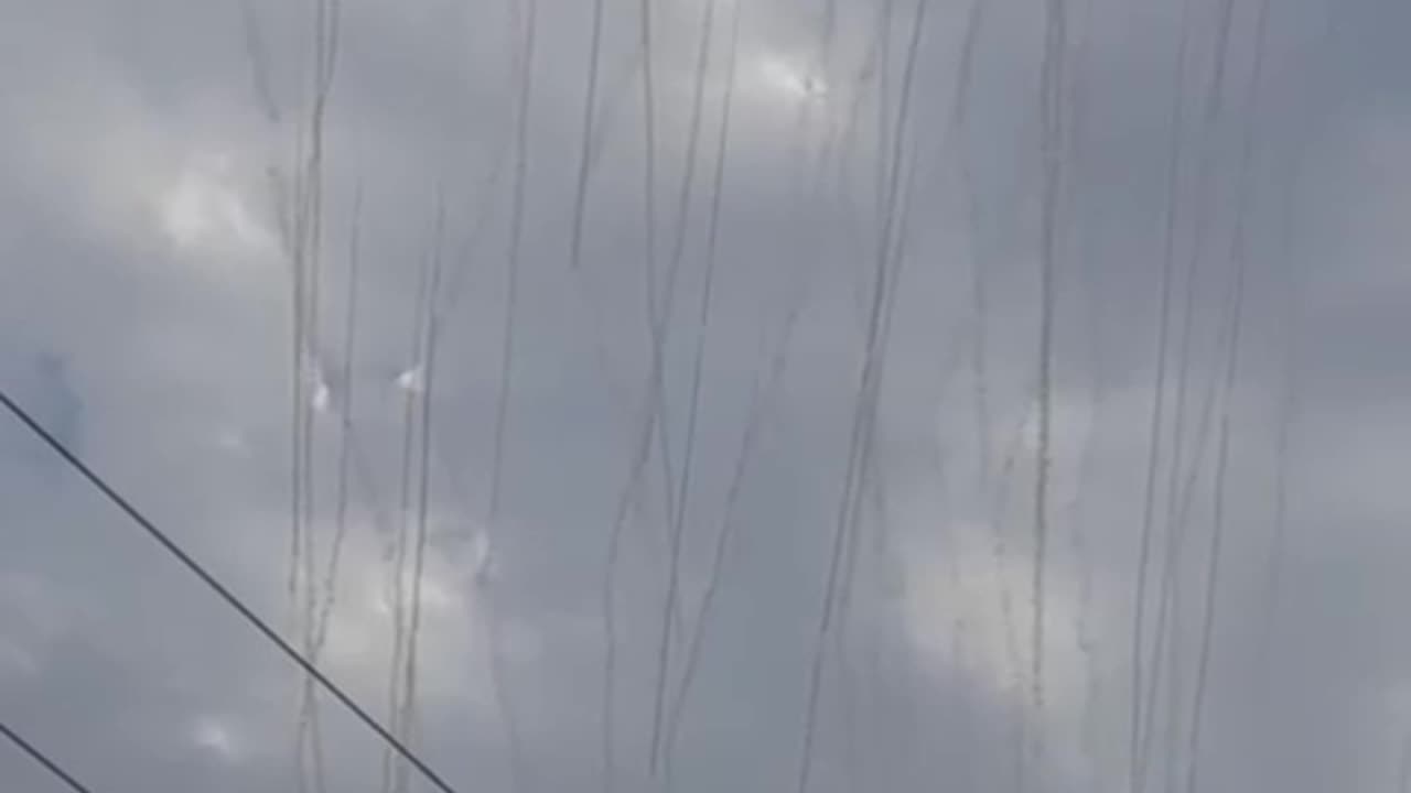 Hamas missile strikes against Israel in Ashkelon