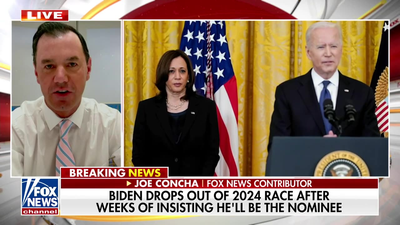 Democrats, media break down over Biden's decision to drop out: 'Selfless devotion'