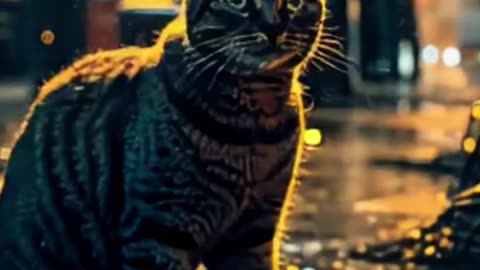 MEET The CUTEST Street Cat EVER! #cute