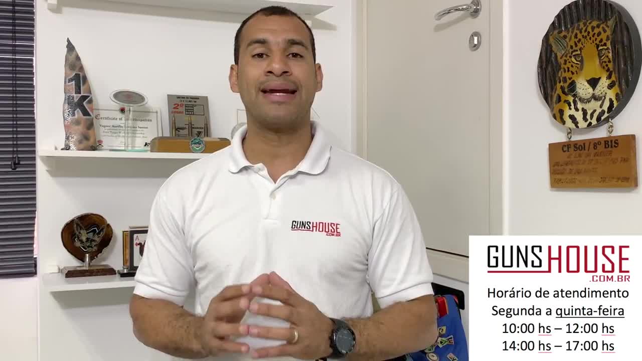 Importe sua arma como bagagem