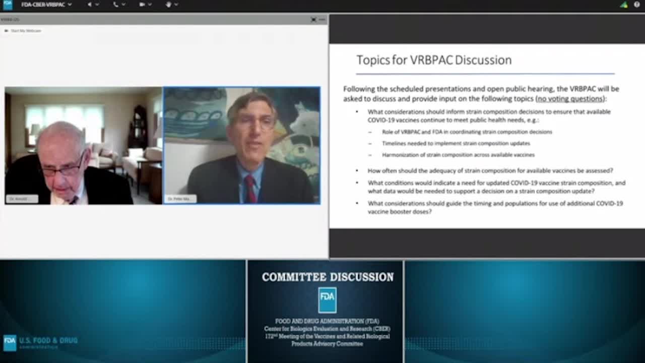 FDA's Dr. Peter Marks Admits 4th Covid Shot Was a "Stop-Gap" Measure