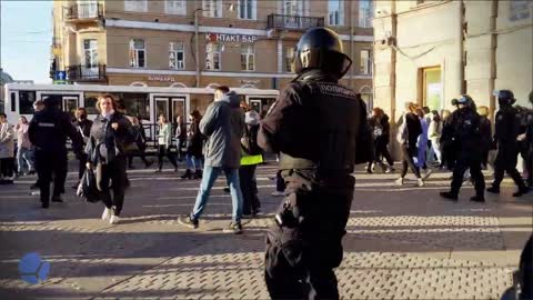 Russia: nearly 100 arrested following anti-mobilization protest in St. Petersburg