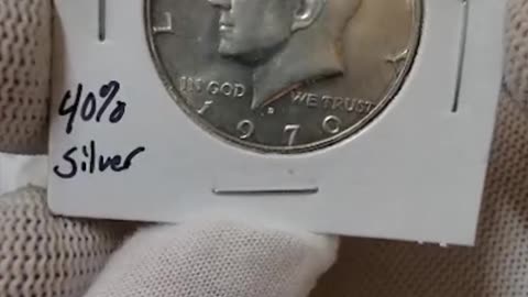 1970-D Kennedy Half Dollar 40% Silver
