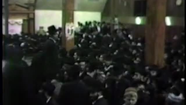 4. Erev Yom Kippur 5743, Mincha and Bracha = ערב יום כיפור תשמ"ג