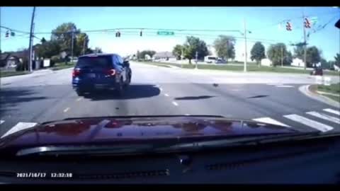 Road accident-video recorder