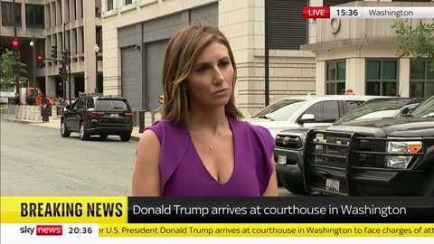 Alina Habba speaks as Trump is arrested for third time