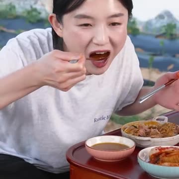 mukbang korean food #154