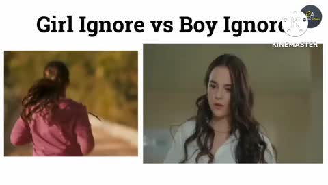 Girl lgnore vs Boy lgnore